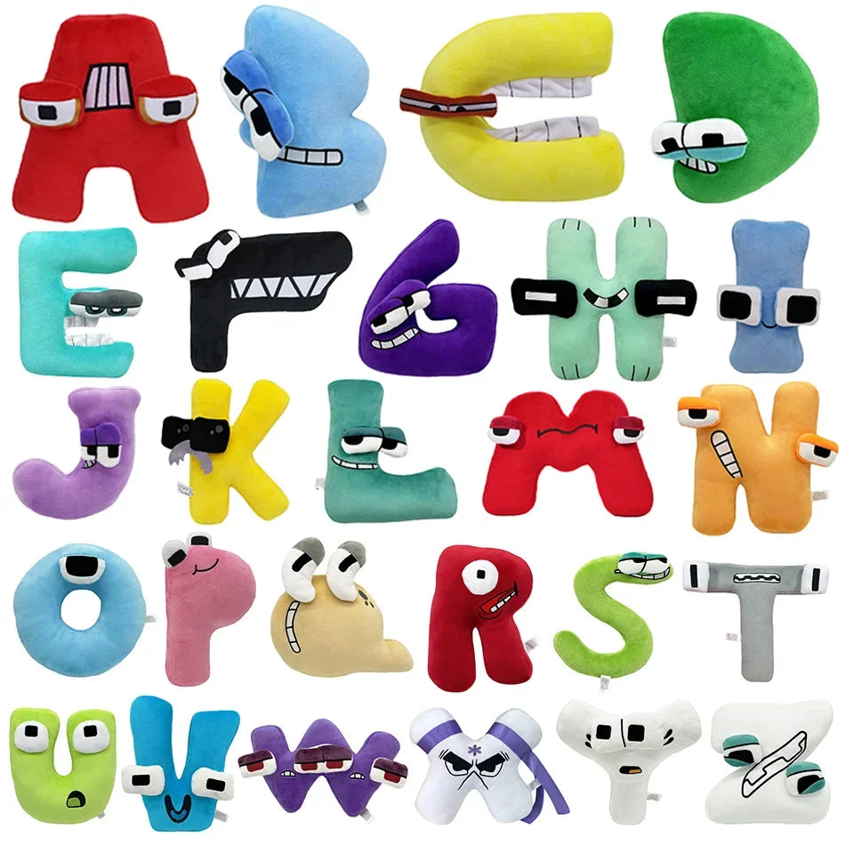 peluches alphabet Kawaii enfants Ma boutique