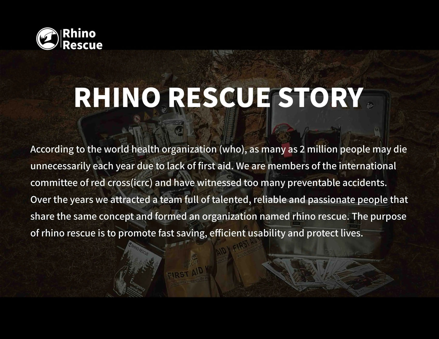 RHINO RESCUE - Stylo Tactique – Marqueur Permanent pour Équipement Tactique & Cadeau pour le Camping et la Randonnée BLACKBEARD OUTDOOR INDUSTRIES