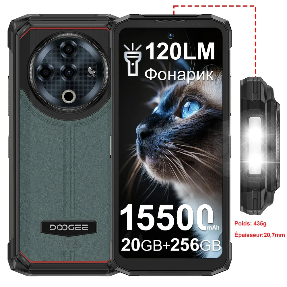 DOOGEE Fire 6 Power – Smartphone Ultra-robuste & Batterie Géante - BLACKBEARD OUTDOOR INDUSTRIES