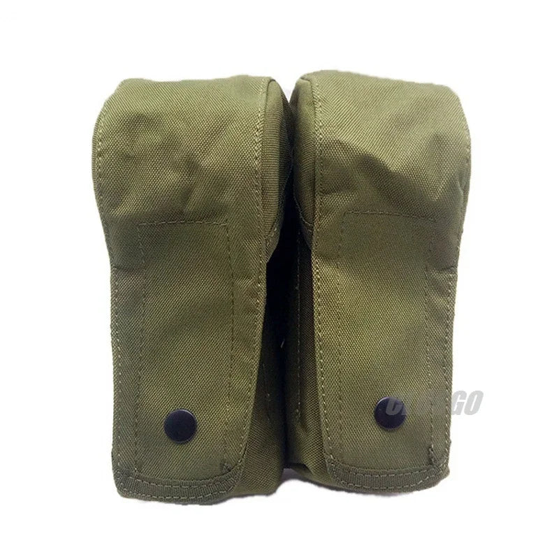 Outdoor Double AK Mag Pouch MOLLE – Porte Chargeur Double pour AK, Sac à Ceinture, Accessoires de Paintball et Chasse BLACKBEARD OUTDOOR INDUSTRIES