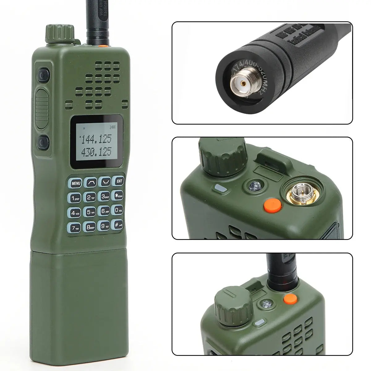 Baofeng AR-152 – Radio Tactique Puissante 25W | Batterie 12000 mAh | Portée jusqu'à 15 kml Longue portée type AN PRC-152 Ma boutique