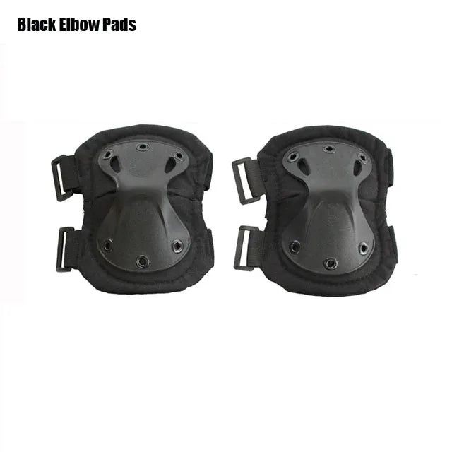 Genouillères et Coudières Tactiques Militaires – Protection Haute Performance pour Airsoft, Chasse, Sports et Entraînements - BLACKBEARD OUTDOOR INDUSTRIES