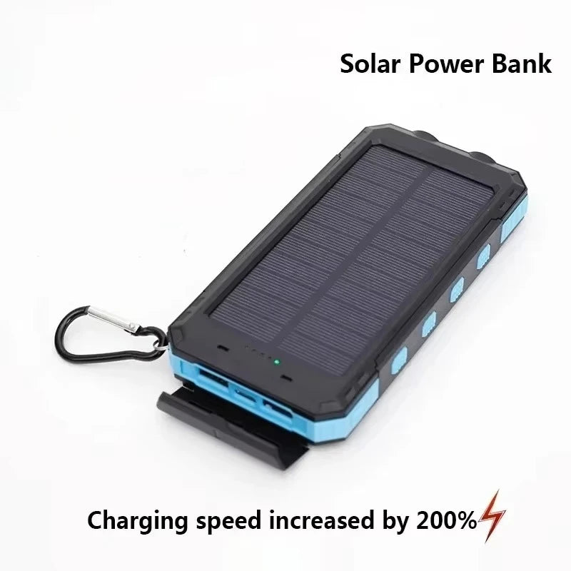 Batterie Externe Solaire 200000mAh – Chargeur Portable Ultra Haute Capacité - BLACKBEARD OUTDOOR INDUSTRIES