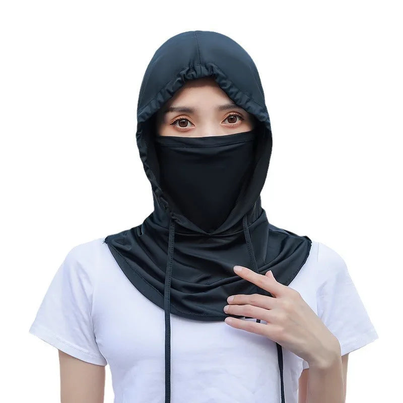 Balaclava Men Women Face Mask Sun/UV Protection Breathable Long Neck Covers Ma boutique