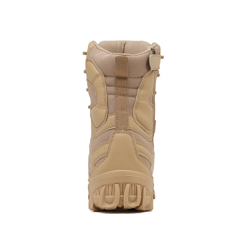 Bottes Tactiques Combat Désert pour Homme - Résistantes, Étanches et Confortables pour Randonnée et Sports Outdoor - BLACKBEARD OUTDOOR INDUSTRIES
