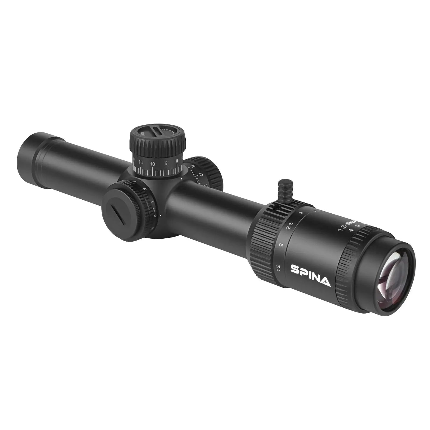 SPINA OPTICS WolfChase LPVO 1.2-6x24 FFP/SFP - Lunette de Tir pour Fusil, Viseur à Point Rouge, Optique de Chasse et CQB Ma boutique
