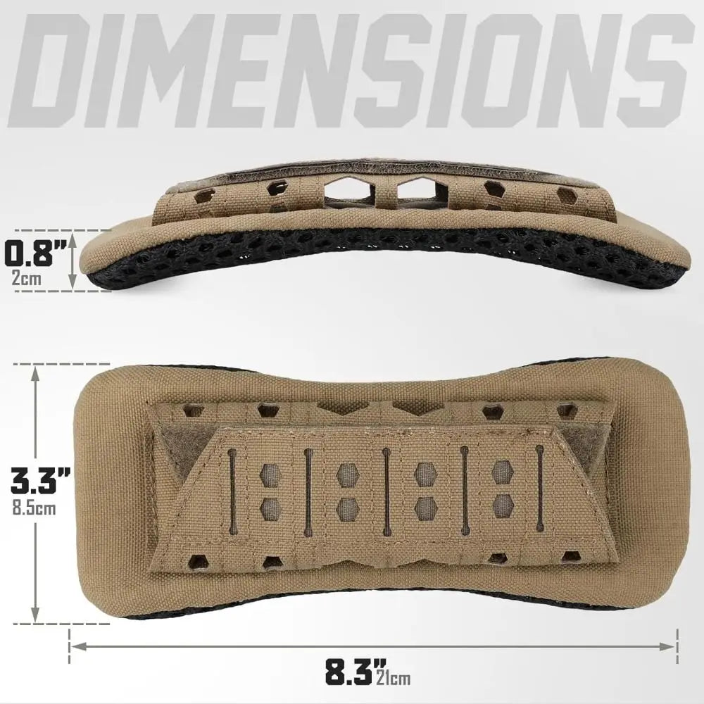 Coussin de Bandoulière pour Sac à Dos – Confort et Protection Anti-Dérapant, Idéal pour Randonnée, Camping et Activités Extérieures - BLACKBEARD OUTDOOR INDUSTRIES