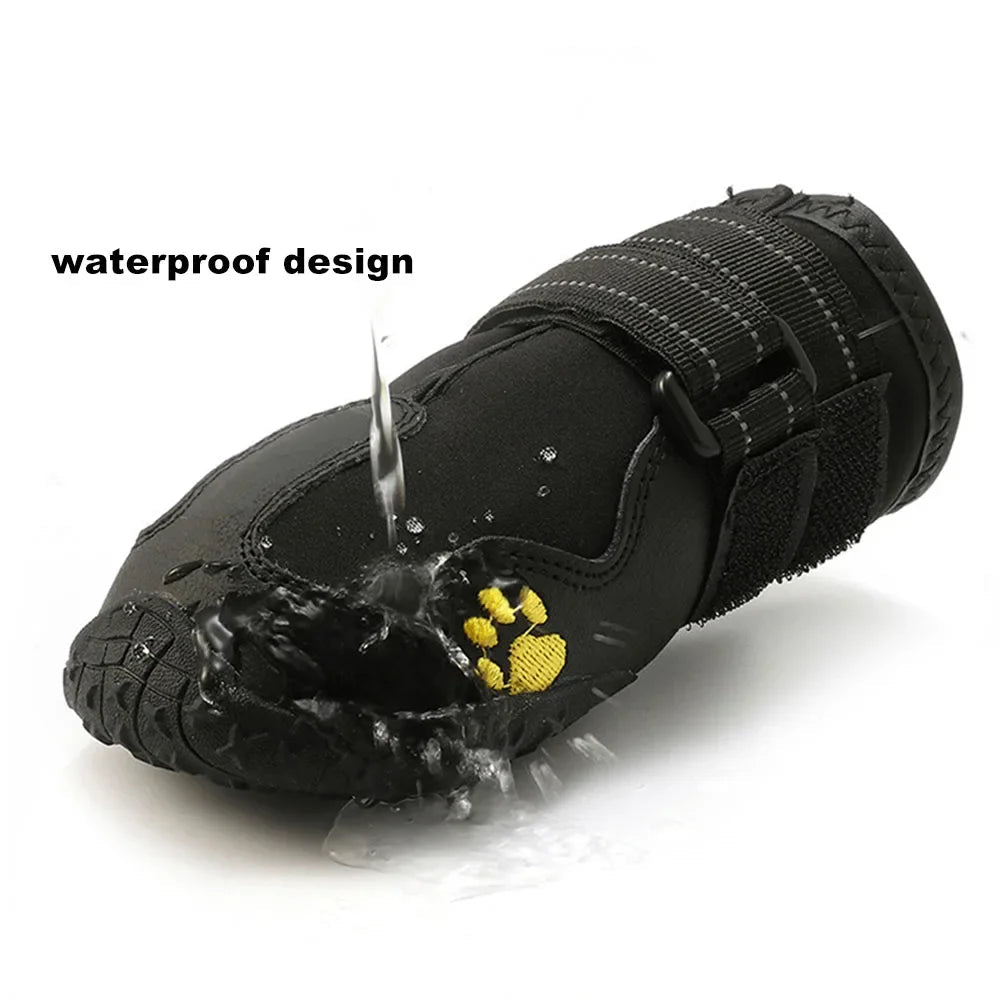 Chaussures pour Chien Imperméables – Antidérapantes | Protection Patte Été & Hiver (4 pièces) Ma boutique