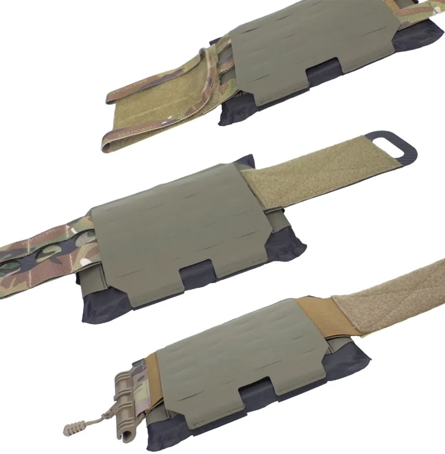 Paire de Poches Latérales Ajustables pour Gilet Tactique MOLLE - Panneaux Latéraux pour JPC, FCPC et FCSK - BLACKBEARD OUTDOOR INDUSTRIES