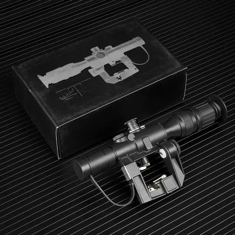 Viseur Tactique SVD Dragunov 4x26 avec Réticule Rouge Illuminé – Optique de Chasse pour Fusil AK et Tir de Précision Ma boutique