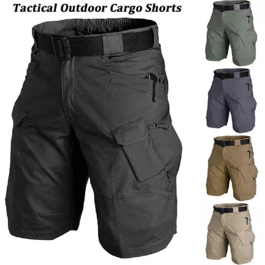 Short Cargo Tactique Homme Été — Randonnée, Camping, Urbain, Multi-Poches, Grande Taille, Imperméable - BLACKBEARD OUTDOOR INDUSTRIES