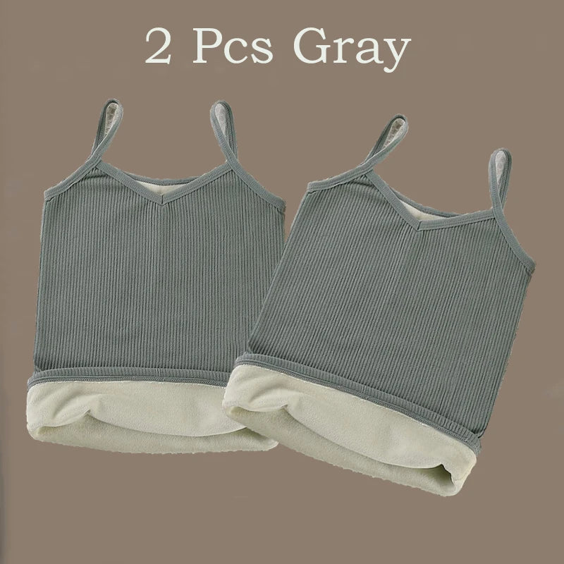 Lot de 2 Débardeurs Thermiques Femme | Hiver | Sans Manches | Velours Doux & Chaud | Taille Unique Extensible - BLACKBEARD OUTDOOR INDUSTRIES