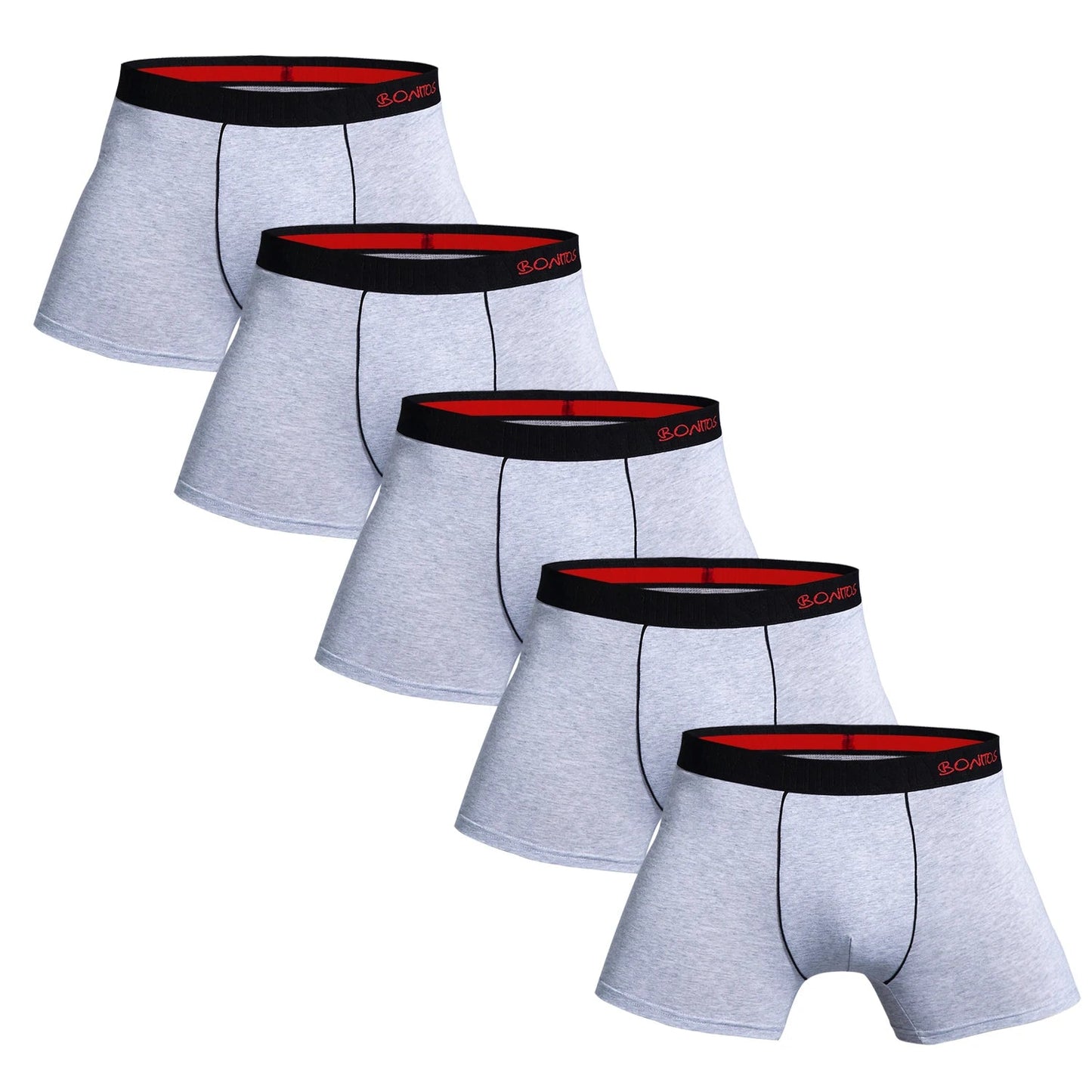 Pack de 5 Boxers en Coton pour Hommes - SRBONITOS BLACKBEARD OUTDOOR INDUSTRIES