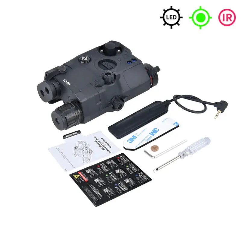 PEQ-15 Equipement Laser Puissant pour Airsoft – Laser Rouge/Vert/Bleu + IR Light + Flashlight M600C Ma boutique