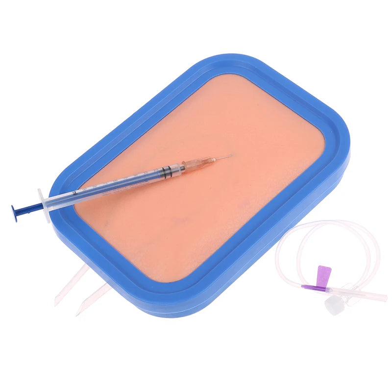 Modèle d’Entraînement à la Ponction Veineuse et Injection IV pour Infirmières – Silicone avec Retour de Sang Ma boutique