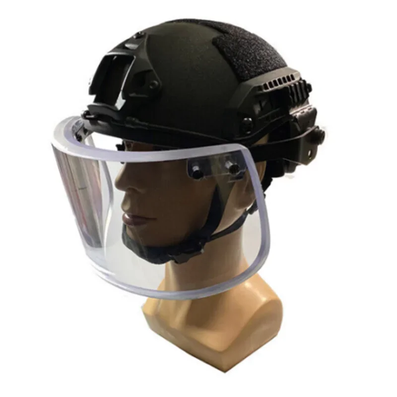 Visière Balistique Pare-balles Niveau IIIA avec Support - BLACKBEARD OUTDOOR INDUSTRIES