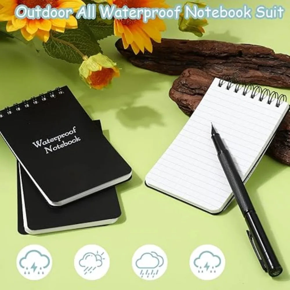 Carnet de Notes Étanche - Cahier Tactique Compact pour Conditions Climatiques Difficiles - BLACKBEARD OUTDOOR INDUSTRIES