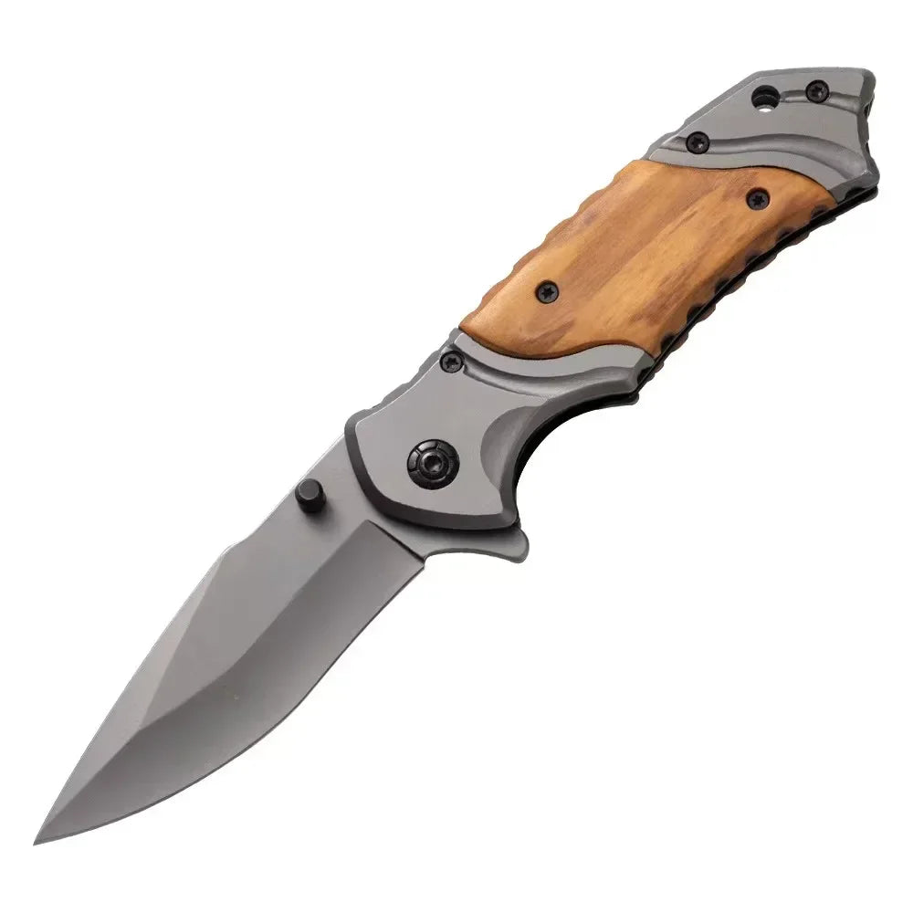 Couteau de Poche de Survie – EDC Multifonction | Autodéfense, Extérieur, Tactique Militaire - BLACKBEARD OUTDOOR INDUSTRIES