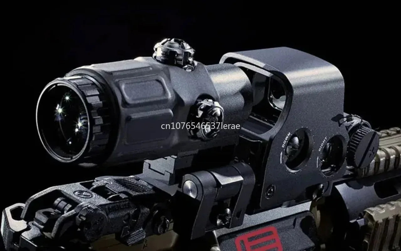 Viseur Holographique 558 avec Magnificateur G33/G43 3X ou G45 5X – Lunette Tactique pour Rail 20 mm – Airsoft, Chasse, Tir Ma boutique