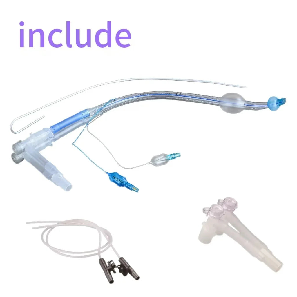 Tube Endobronchique Double Lumen Jetable - Consommable Médical Chirurgical en PVC de Qualité Médicale - BLACKBEARD OUTDOOR INDUSTRIES