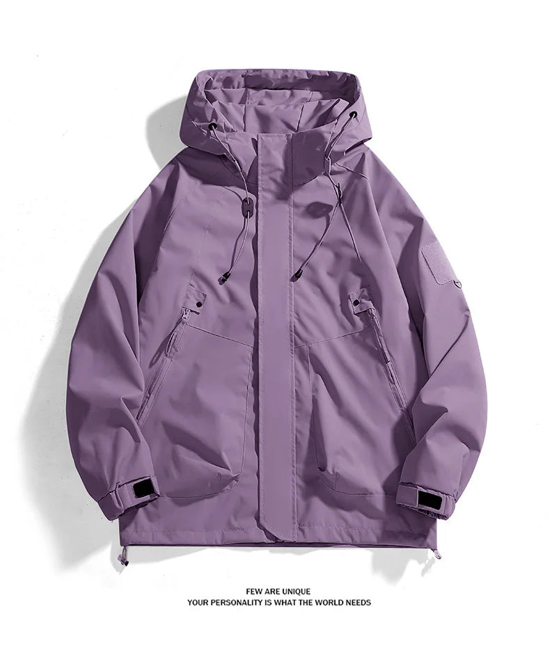Veste Imperméable Unisexe CHRLCK – Coupe-Vent Respirante et Séchage Rapide pour Randonnée, Pêche et Camping - BLACKBEARD OUTDOOR INDUSTRIES