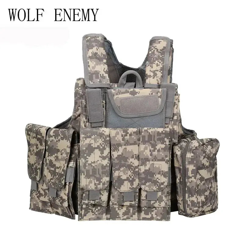 Wolf Enemy CIRAS Plate Carrier – Gilet Porte-Plaques Tactique MOLLE Ma boutique