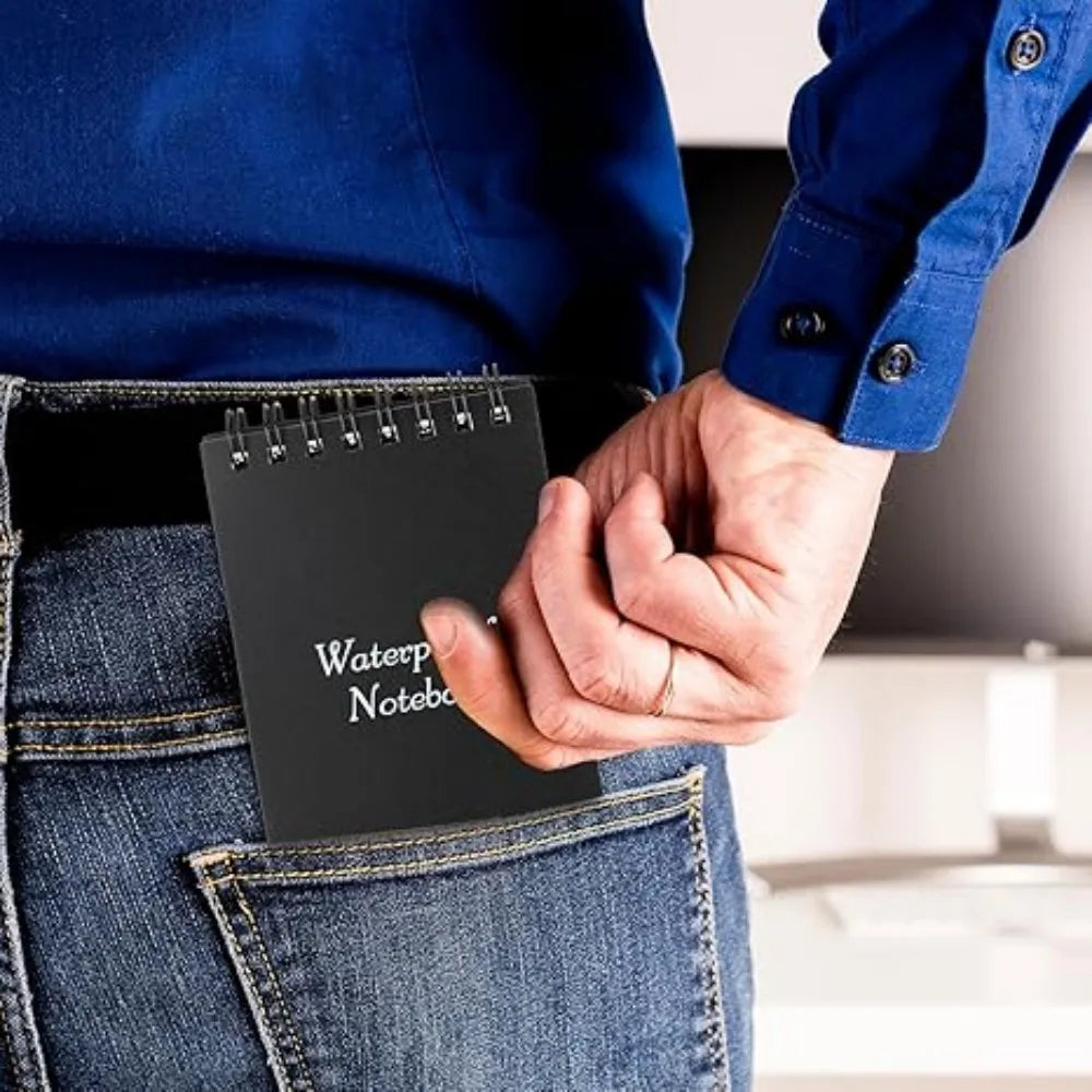 Carnet de Notes Étanche - Cahier Tactique Compact pour Conditions Climatiques Difficiles - BLACKBEARD OUTDOOR INDUSTRIES