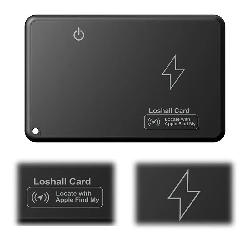 Carte de Localisation Wallet Tracker - GPS avec Recharge Sans Fil pour l'Application Apple Find My (Uniquement iOS) - BLACKBEARD OUTDOOR INDUSTRIES