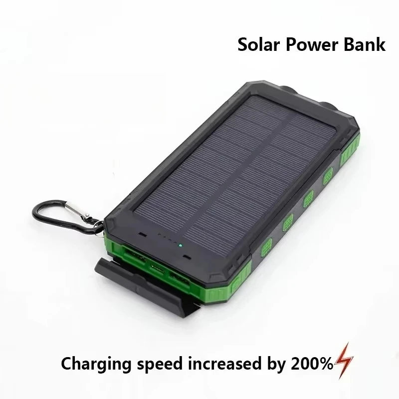 Batterie Externe Solaire 200000mAh – Chargeur Portable Ultra Haute Capacité - BLACKBEARD OUTDOOR INDUSTRIES