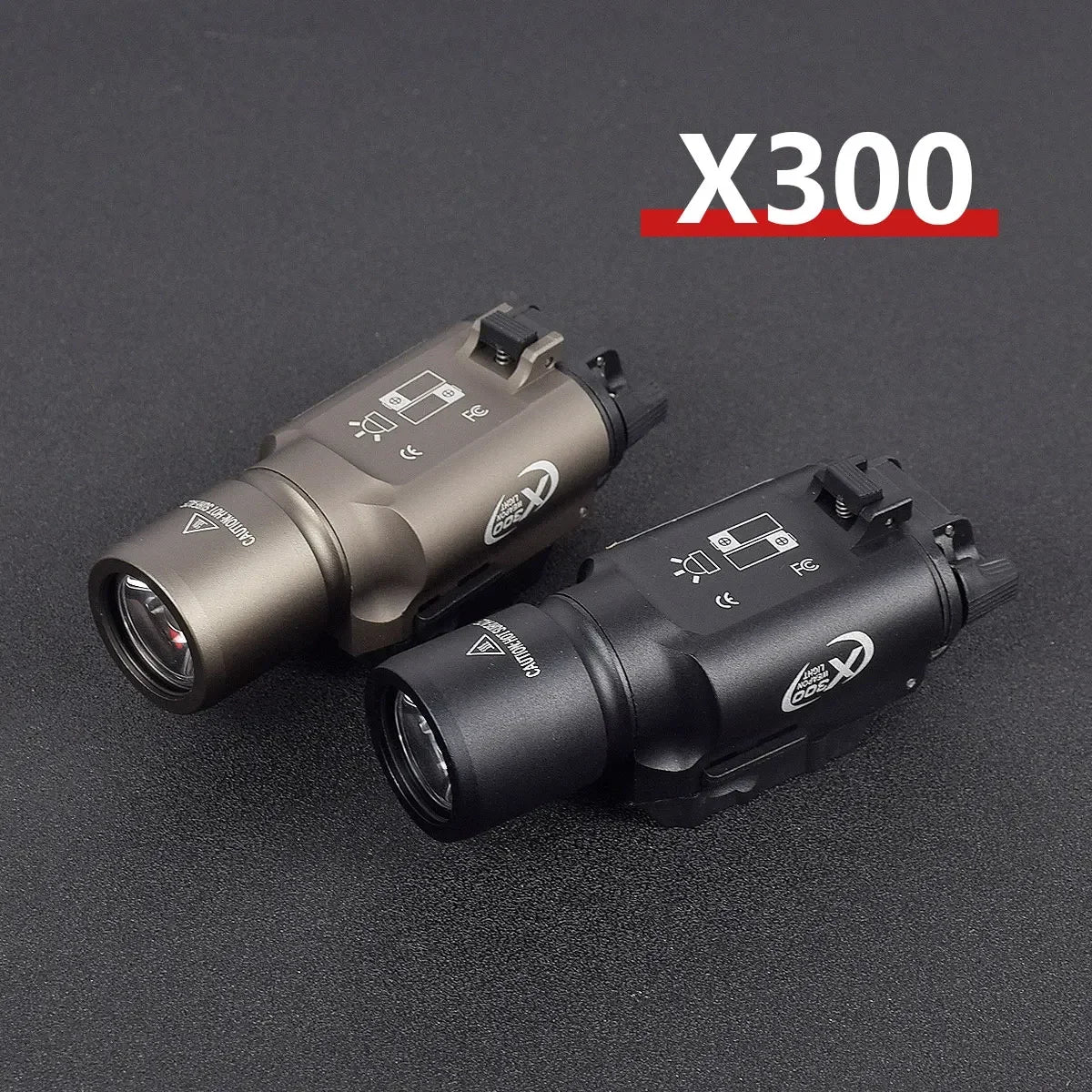 Lampe Tactique X300 Ultra / XH35 / X300V – LED Haute Puissance pour Rail 20mm - BLACKBEARD OUTDOOR INDUSTRIES