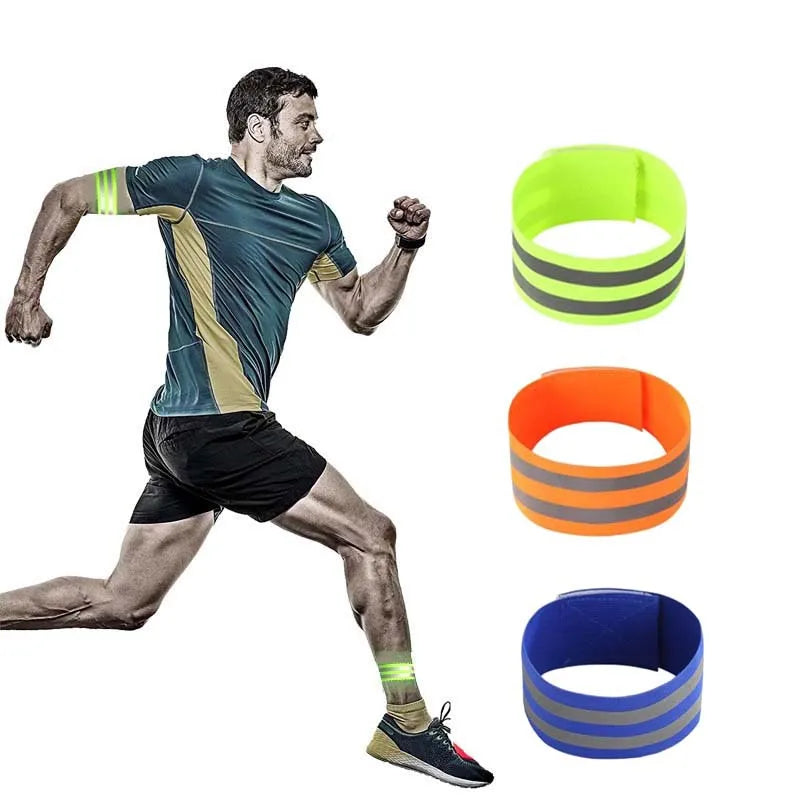 2PCS Brassards Réfléchissants à LED – Pour Running, Vélo, Randonnée - BLACKBEARD OUTDOOR INDUSTRIES