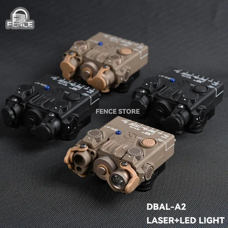 🔦 DBAL-A2 Version Tactique – Laser Rouge, Vert ou Bleu + Support Lampe M300/M600 | Airsoft & Chasse Ma boutique