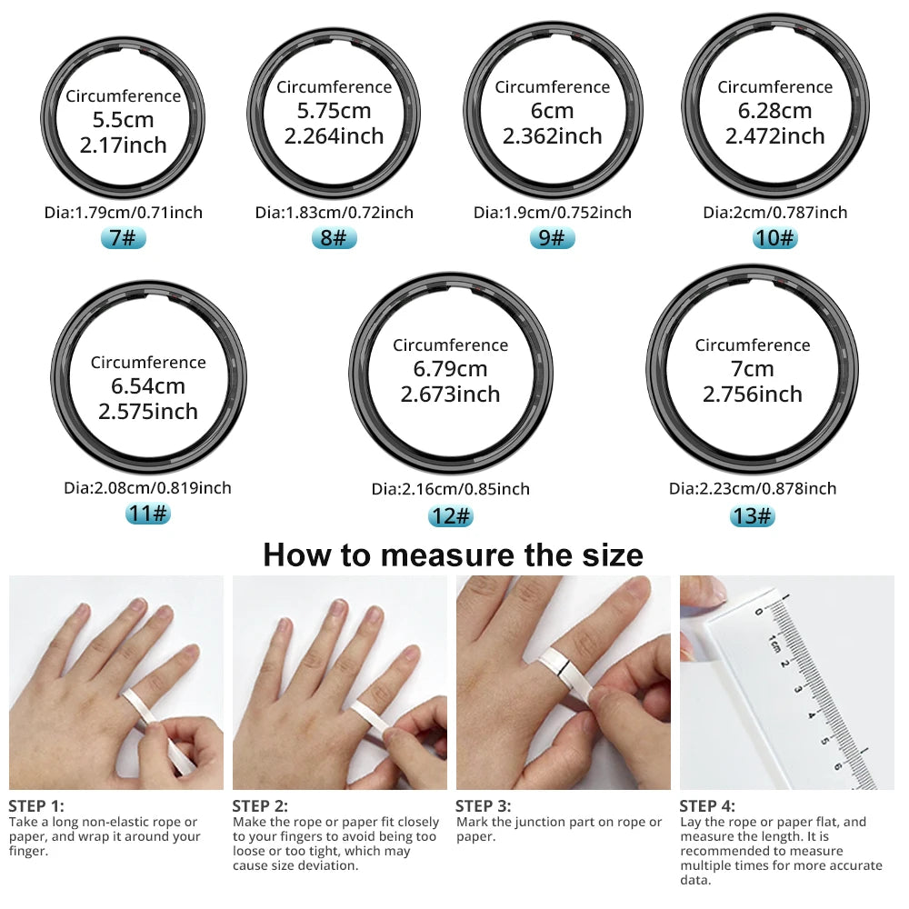 COLMI R12 Smart Ring – Suivi de Santé Innovant et Design Élégant BLACKBEARD OUTDOOR INDUSTRIES