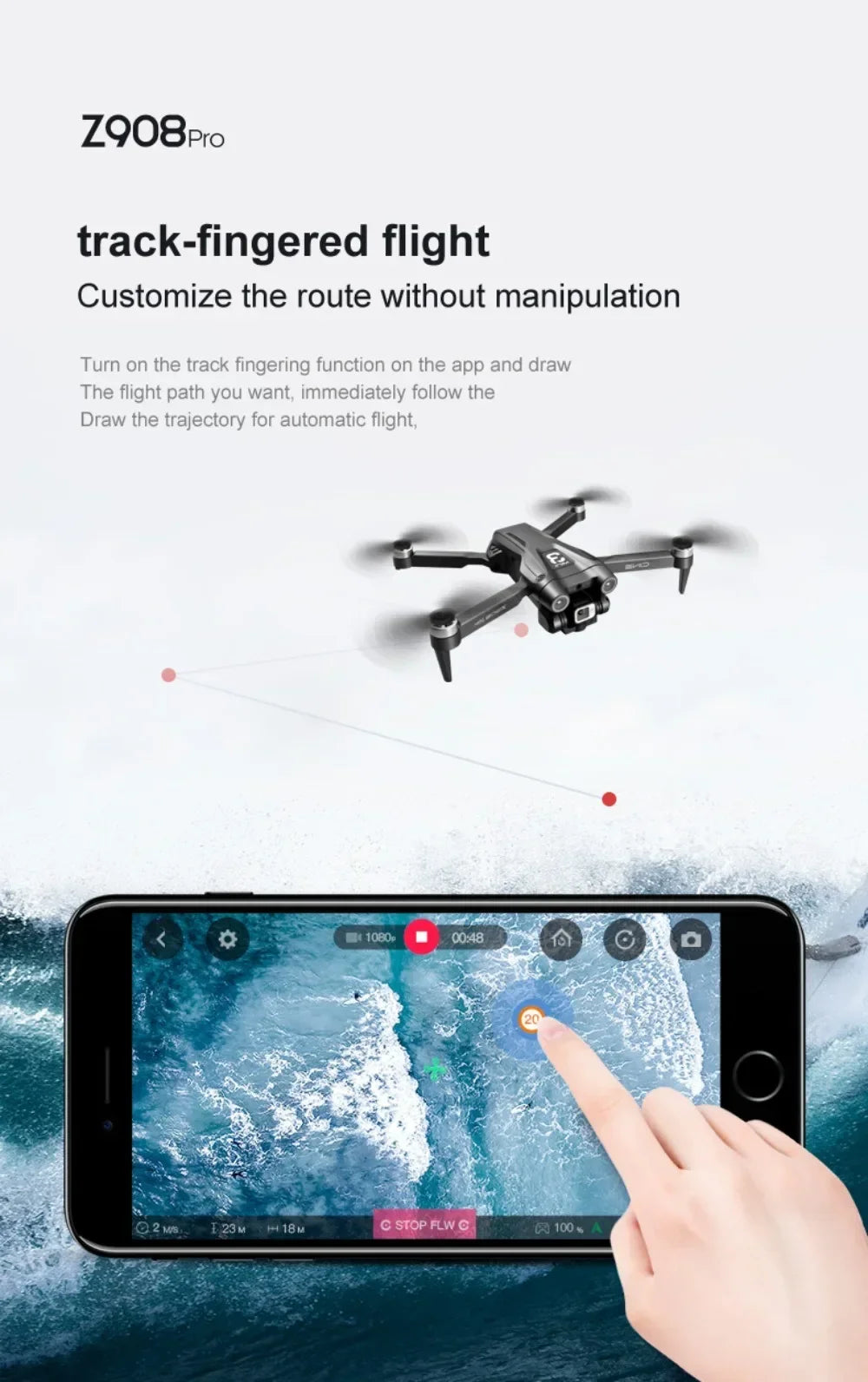 Xiaomi Mijia Z908 Pro max Drone 4K Professional HD Dual Camera 5G WIFI Ma boutique