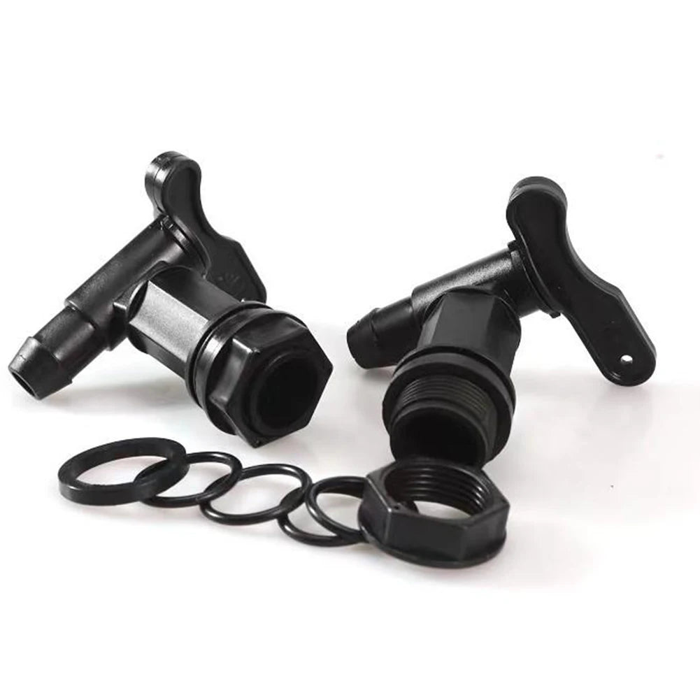 Robinet en Plastique pour Fût IBC – Robinet Auto-fabriqué pour Réservoir d'Eau, Bière, Jardin et Récupérateur d'Eau de Pluie - BLACKBEARD OUTDOOR INDUSTRIES