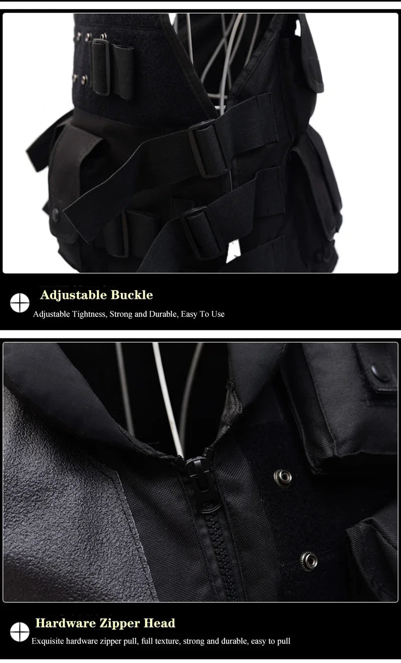 Gilet Tactique d’Intervention Type SWAT / SAS – Modèle Adulte & Enfant Ma boutique