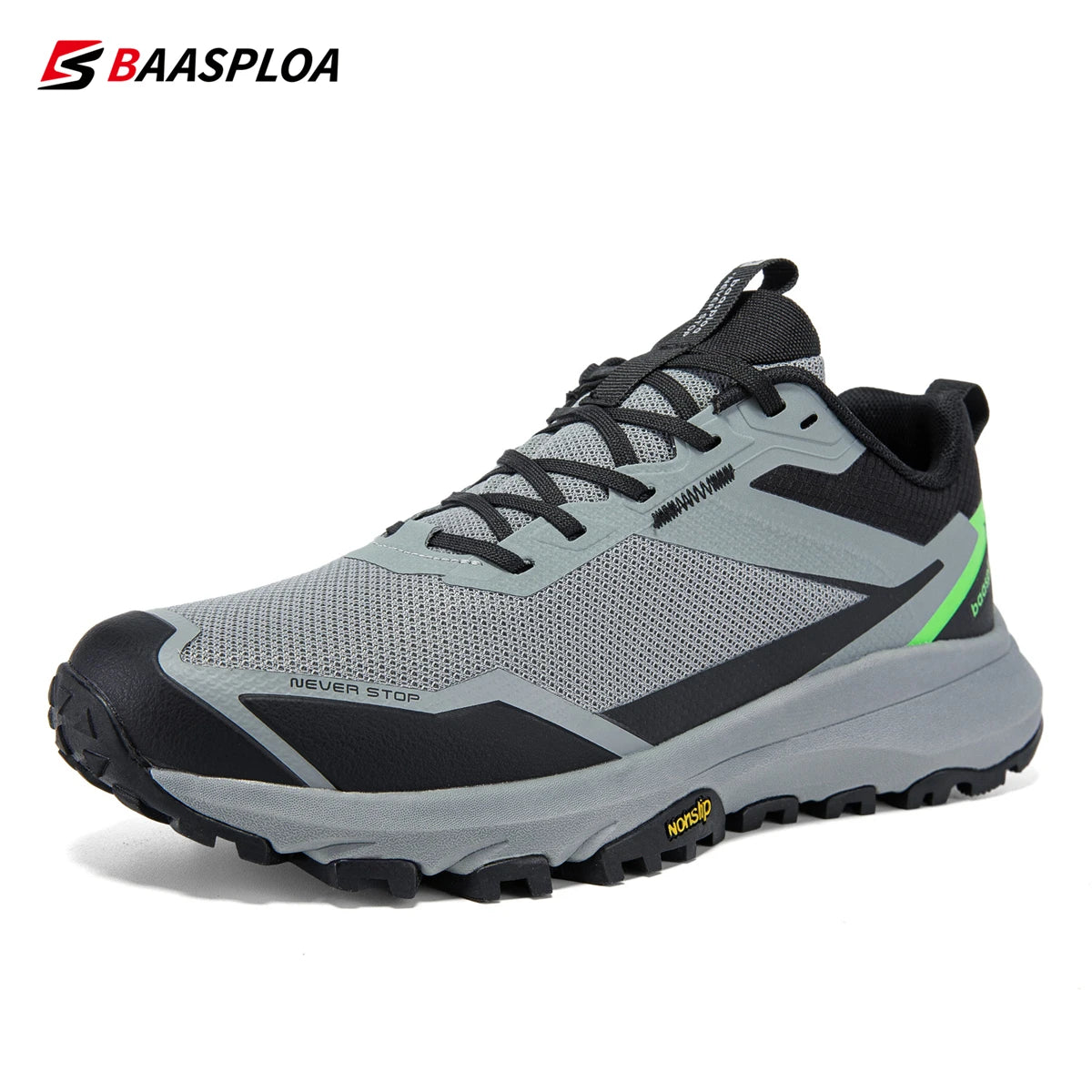 Chaussures de Randonnée Homme Bassploa – Sneakers Légères, Confortables et Antidérapantes, Résistantes à l'Usure, pour Activités Outdoor - BLACKBEARD OUTDOOR INDUSTRIES