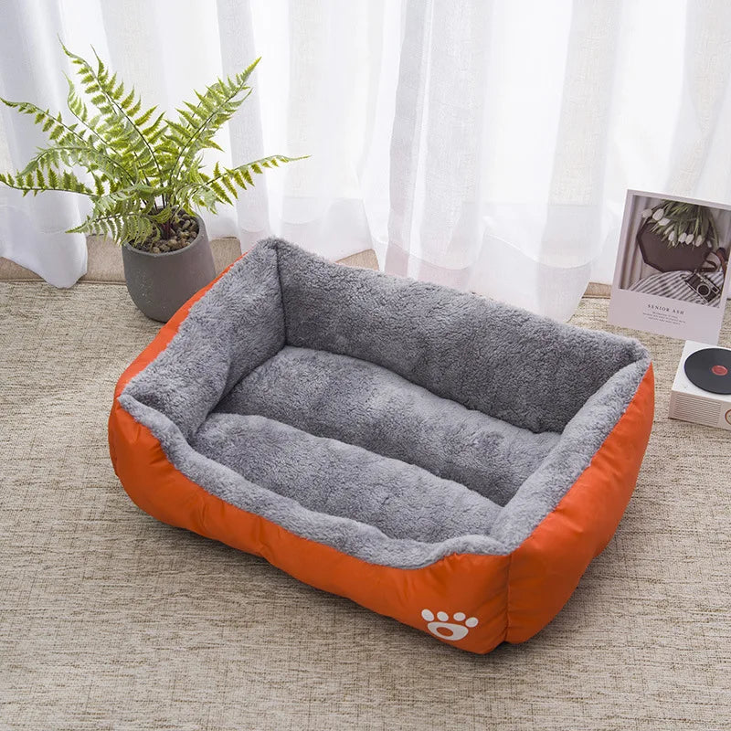 Maison Douillette Carrée pour Chien et Chat – Hiver | Imperméable, Chaude & Confortable Ma boutique