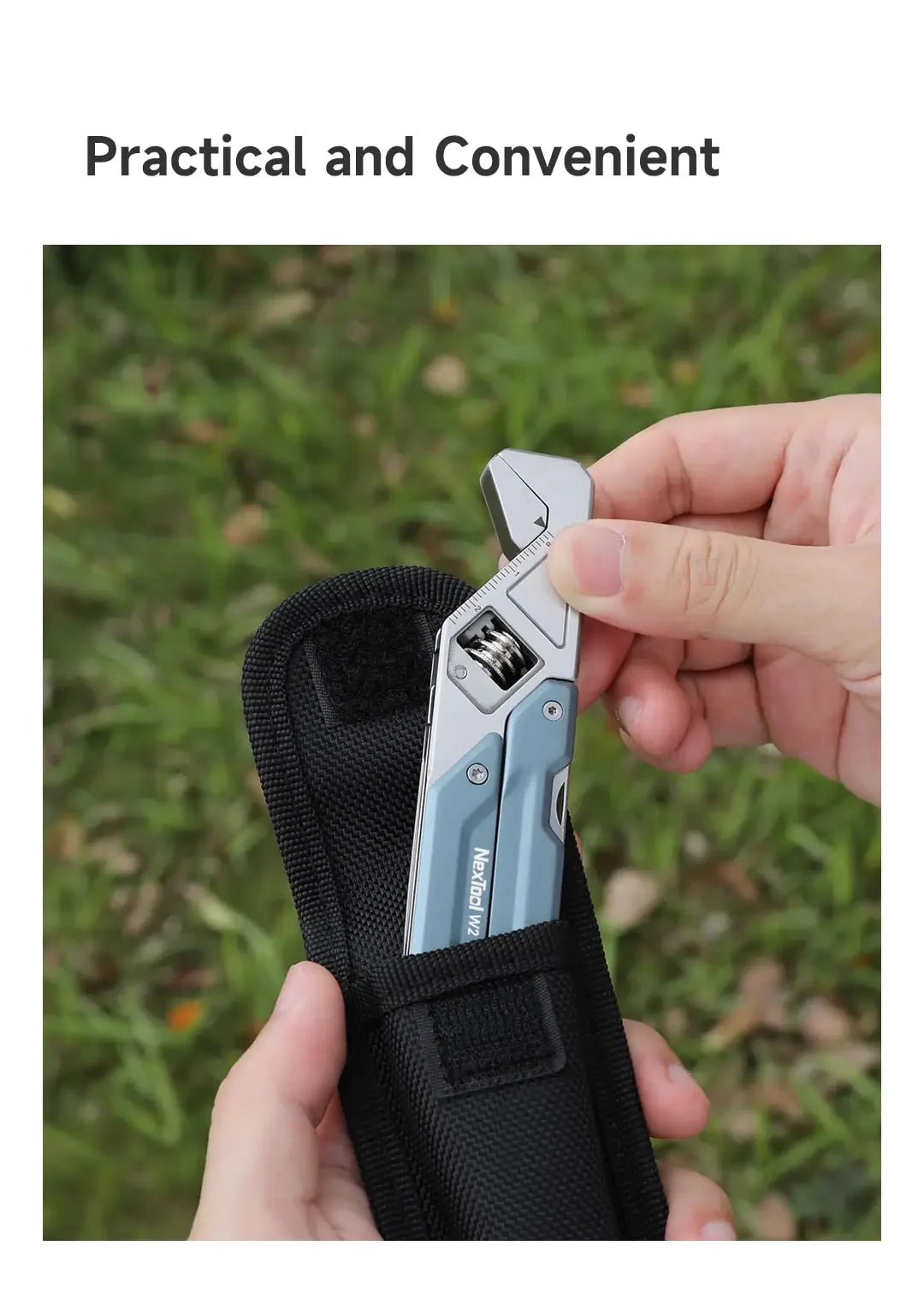 Clé Multi-outil W2 - Pince, Clé Plate, Tournevis et Outil de Maintenance Pliable - Outil EDC Portable pour Réparations à Domicile - BLACKBEARD OUTDOOR INDUSTRIES