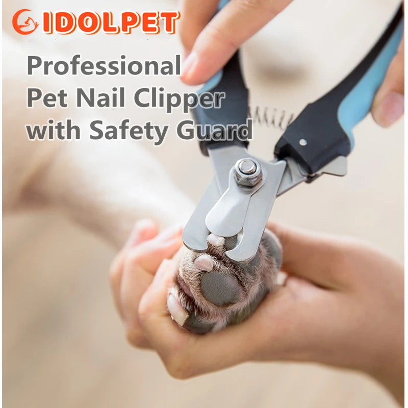 Coupe-Griffes Professionnel pour Chiens et Chats – Acier Inoxydable avec Butée de Sécurité Ma boutique