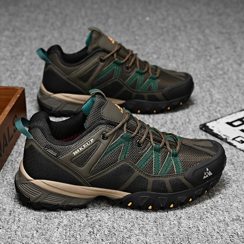 HIKEUP Sneakers Respirants avec Amorti Antidérapants – Chaussures de Randonnée Homme pour Course, Trekking et Sports de Plein Air BLACKBEARD OUTDOOR INDUSTRIES