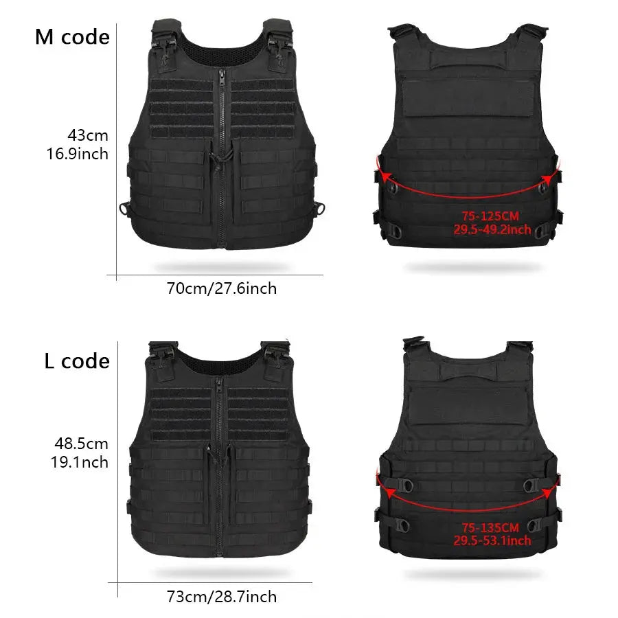 gilet tactique MOLLE YAKEDA Multi fonction Ma boutique