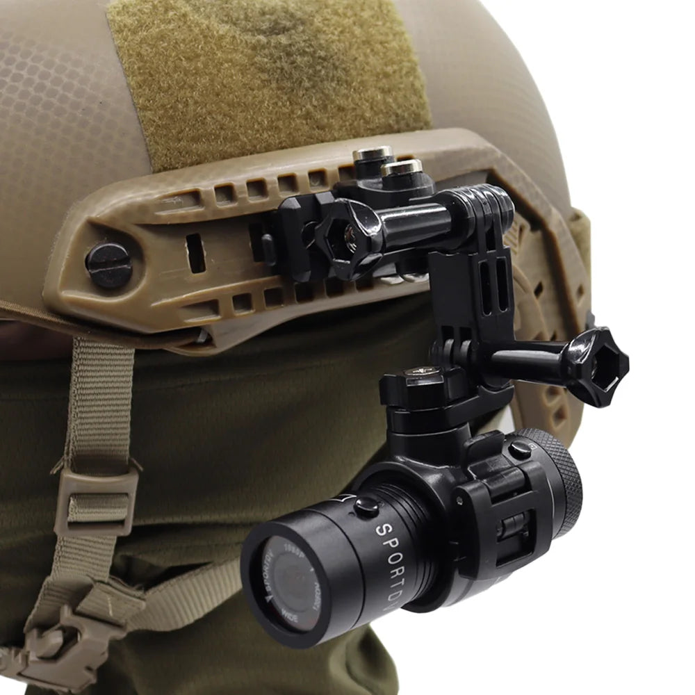 Caméra de Casque Tactique FAST MICH – 720P / 1080P, pour Chasse, Airsoft et Sports Extérieurs BLACKBEARD OUTDOOR INDUSTRIES