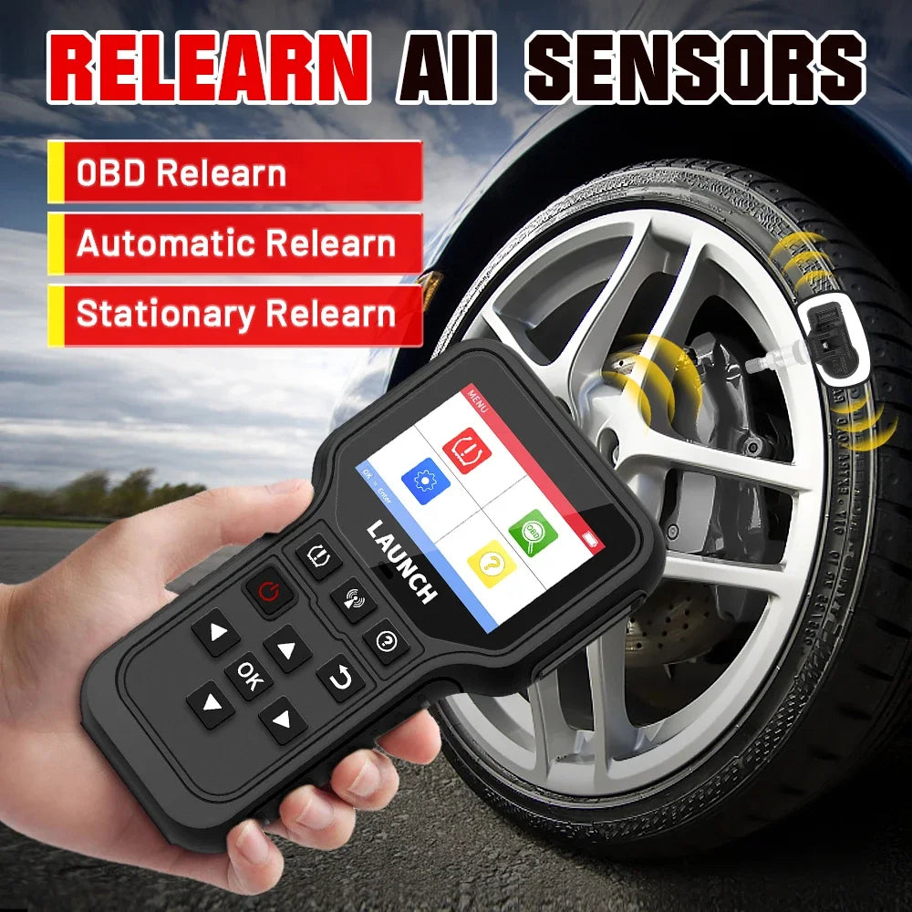 Launch CRT5011E – Outil de Réapprentissage TPMS & Diagnostic OBD2 - BLACKBEARD OUTDOOR INDUSTRIES