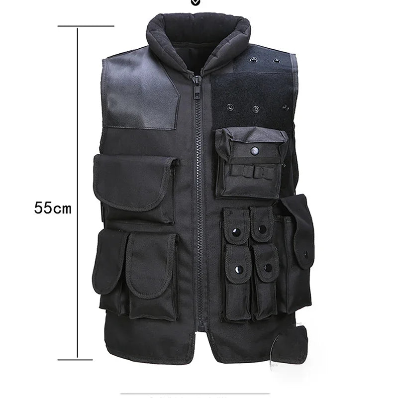 Gilet Tactique d’Intervention Type SWAT / SAS – Modèle Adulte & Enfant Ma boutique