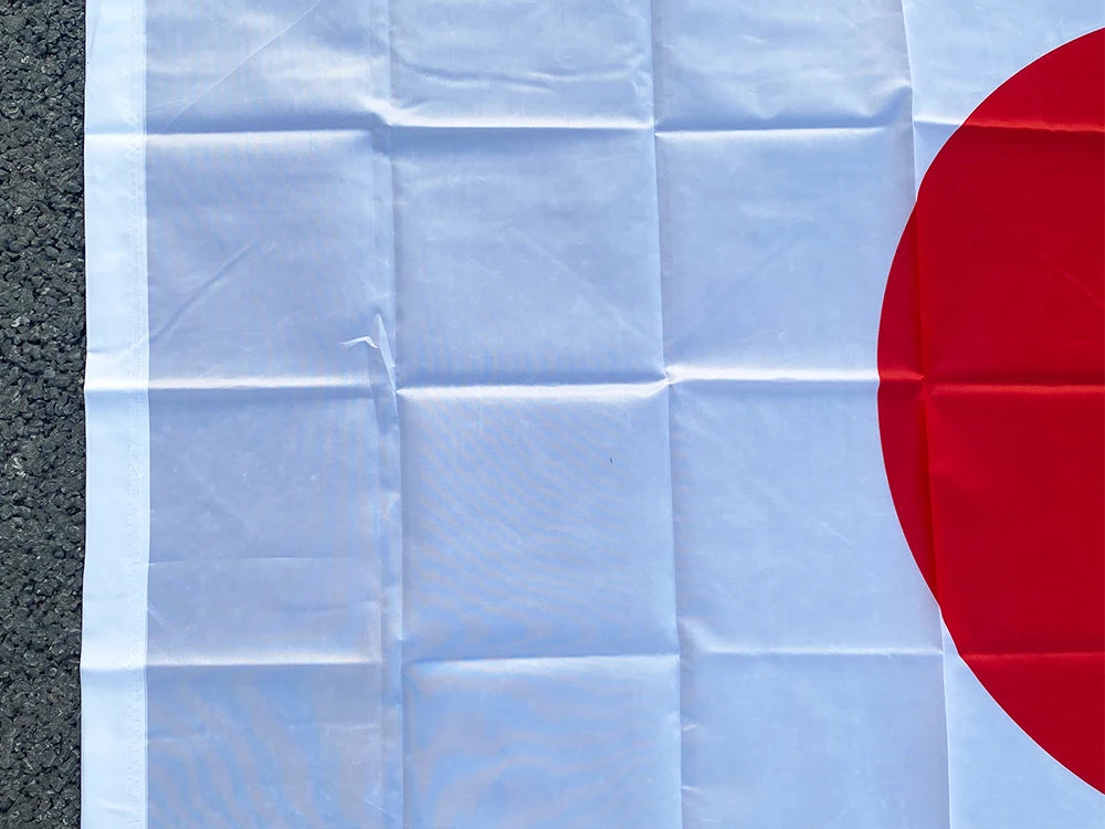 Drapeau National du Japon – 3x5 Pieds (90x150 cm) – Bannière de Haute Qualité en Polyester – Décoration Intérieure et Extérieure – Sans Mât BLACKBEARD OUTDOOR INDUSTRIES