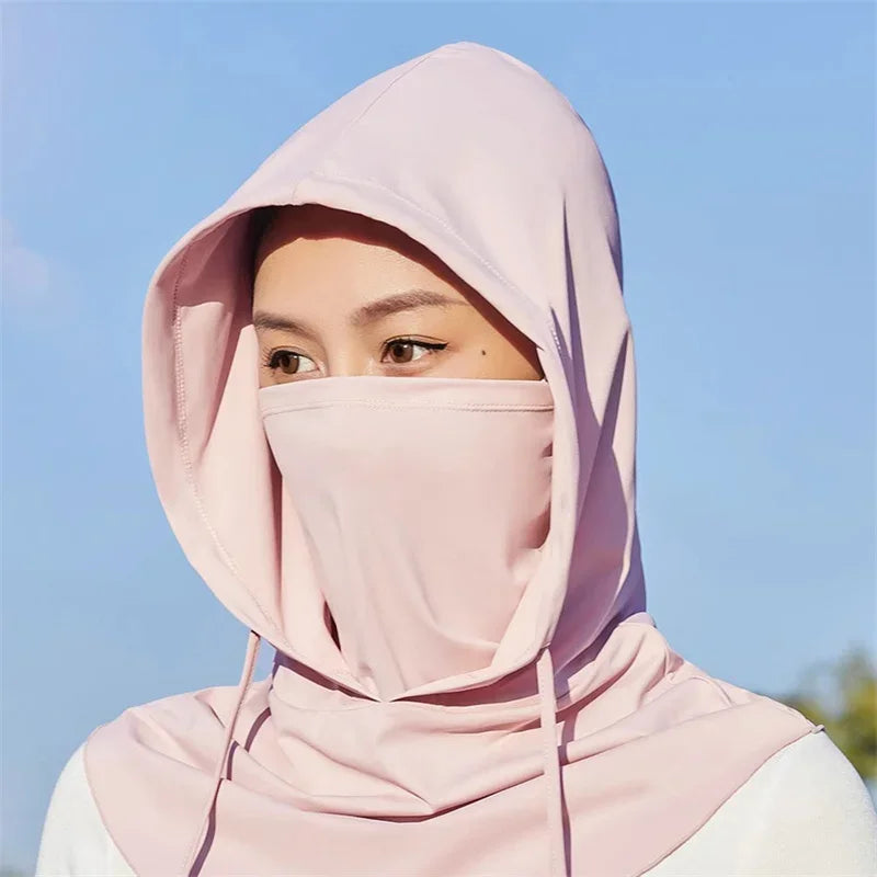 Balaclava Men Women Face Mask Sun/UV Protection Breathable Long Neck Covers Ma boutique