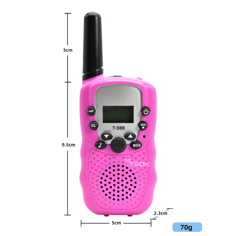 Talkie-Walkie pour Enfants T388 - Communication Amusante et Sécurisée - BLACKBEARD OUTDOOR INDUSTRIES