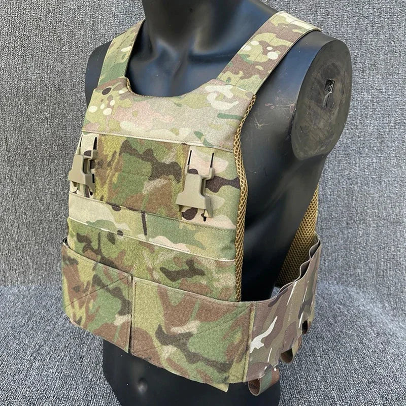 Gilet Tactique FCSK 2.0 – Veste de Combat - Porte Plaques et Découpe Laser BLACKBEARD OUTDOOR INDUSTRIES