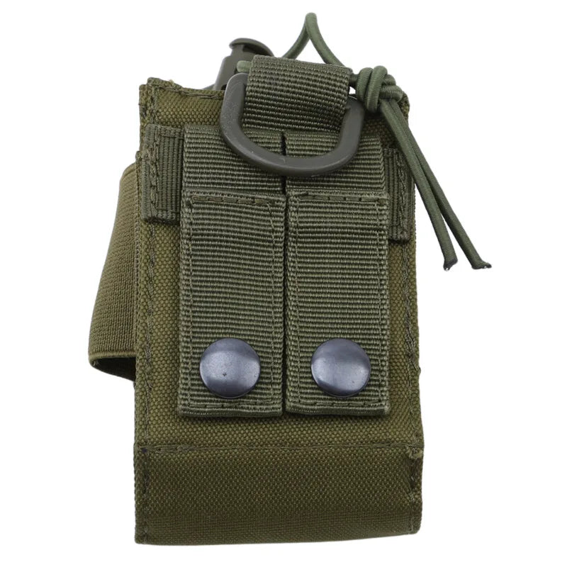 Pochette Tactique Radio / Talkie-Walkie MOLLE – Étui Nylon Résistant pour Chasse, Airsoft, Randonnée - BLACKBEARD OUTDOOR INDUSTRIES